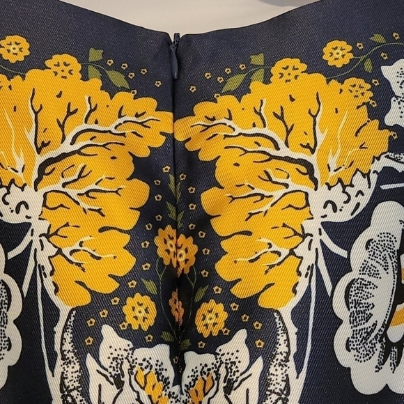 COUER De Vague Fit And Flare Floral Dress - Picture 11 of 11